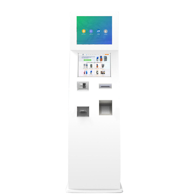 17inch IR Touch Dual Screen Self Service Payment Kiosk Machine In Retail Store