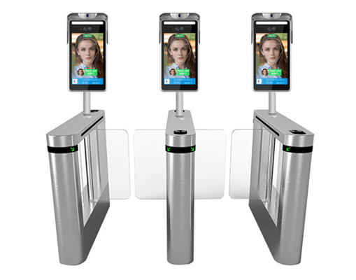 2.0MP FHD1080P 8 inch Body Temperature Kiosk With Facial Recognition